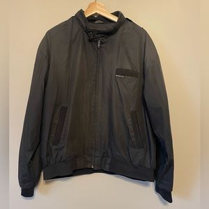Members Only Men’s black bomber jacket size large